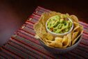 guacamole and tortillas food photography