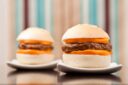 mini burgers food photography